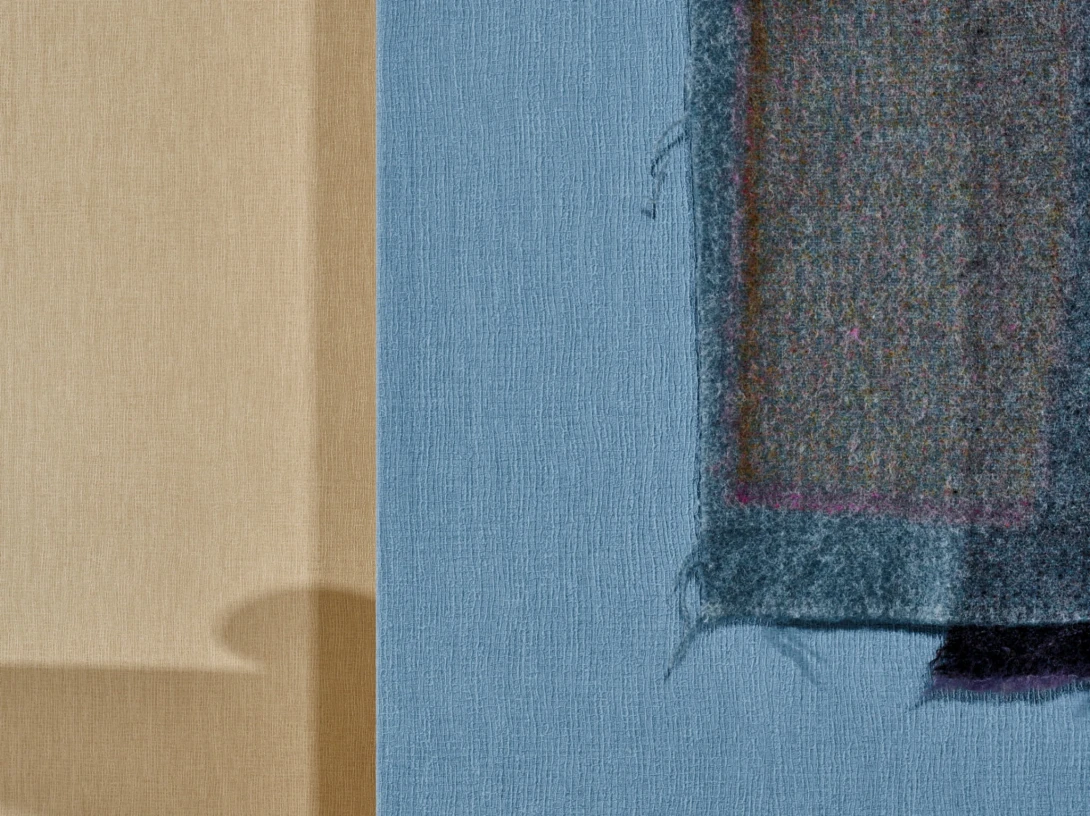 BN 221431 Monochrome Flax - brązowa tapeta imitująca len