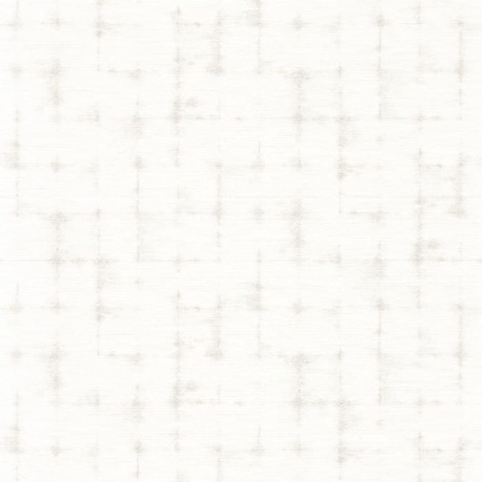Casadeco 85150121 Utopia Fiction Blanc - tapeta z delikatnym geometrycznym motywem