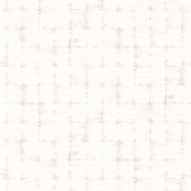 Casadeco 85150121 Utopia Fiction Blanc - tapeta z delikatnym geometrycznym motywem