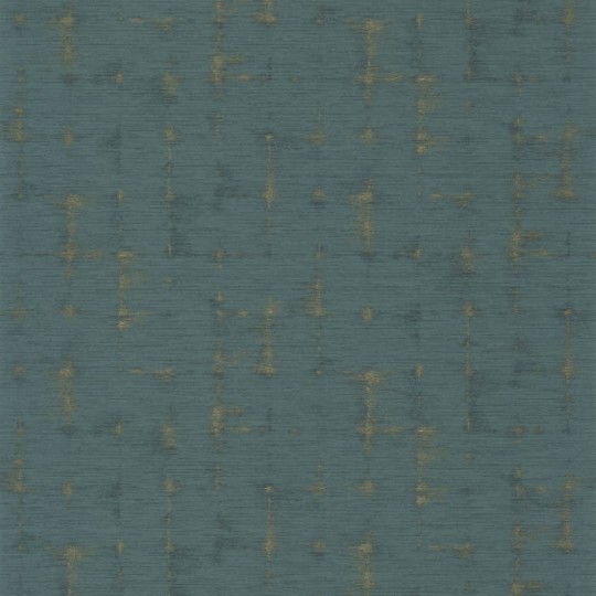 Casadeco 85156387 Utopia Fiction Turquoise - tapeta z delikatnym geometrycznym motywem