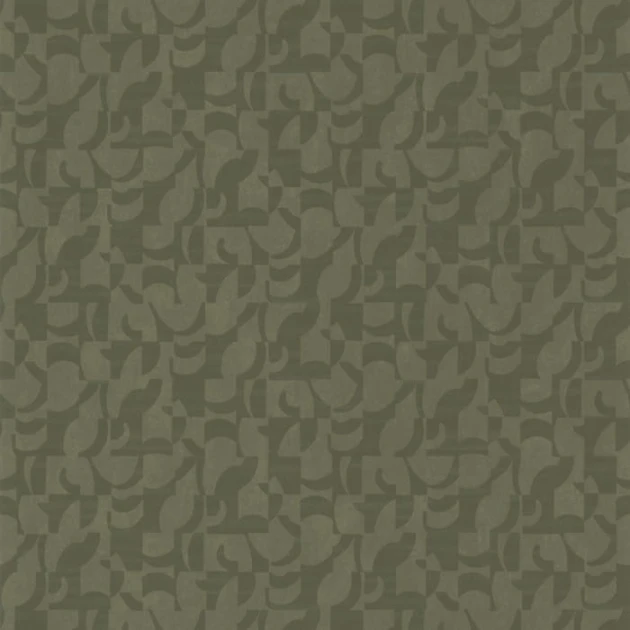 Casadeco 85147511 Utopia Ombre Kaki - tapeta geometryczna