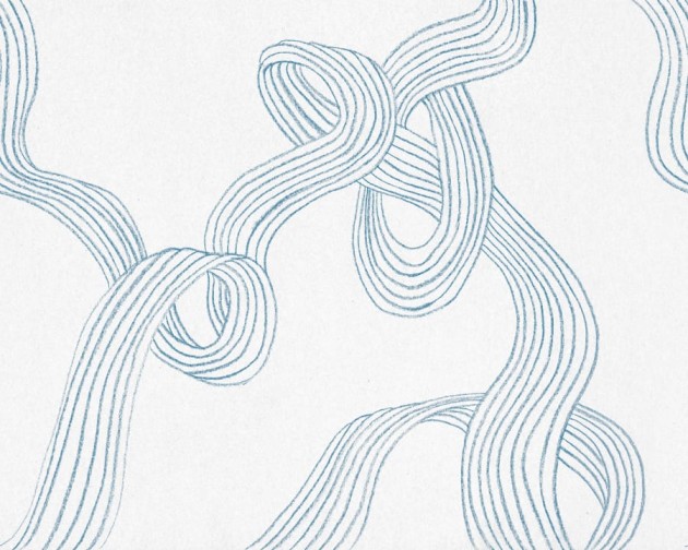 Rebel Walls R18585 Simplicity Stripes Light Blue - mural w artystyczne paski