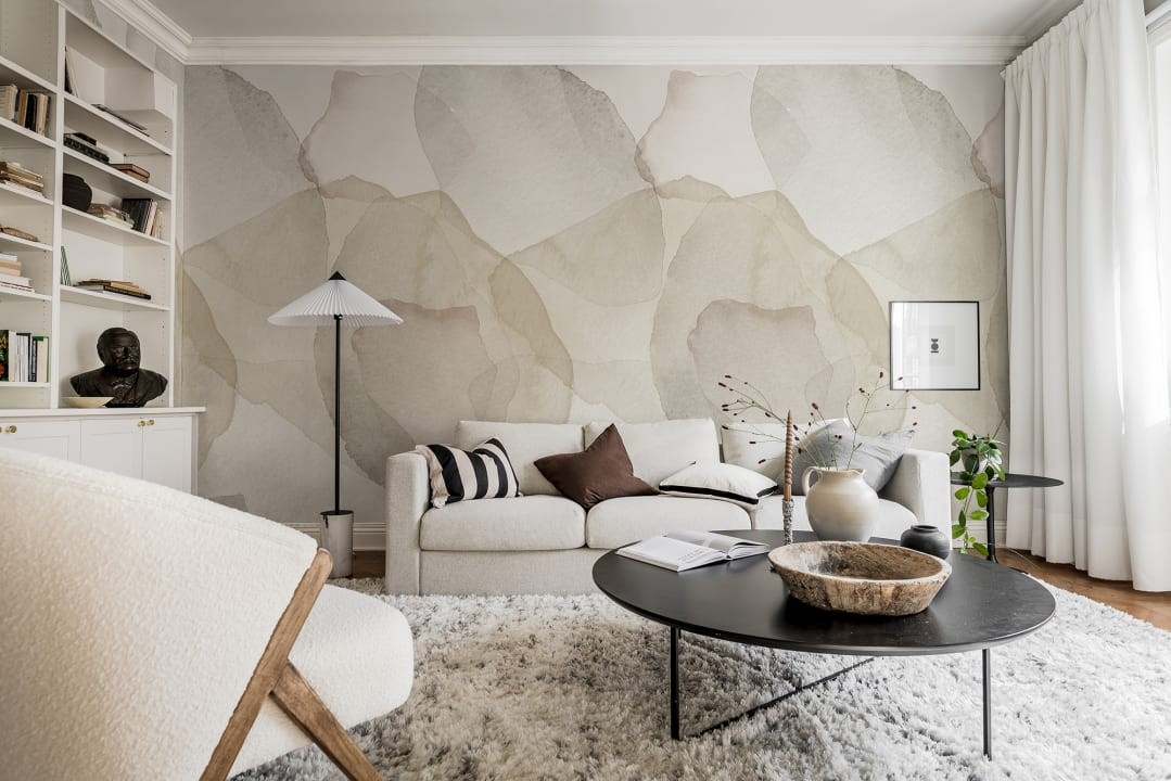 Rebel Walls R18588 Simplicity Petals Sand - mural artystyczny