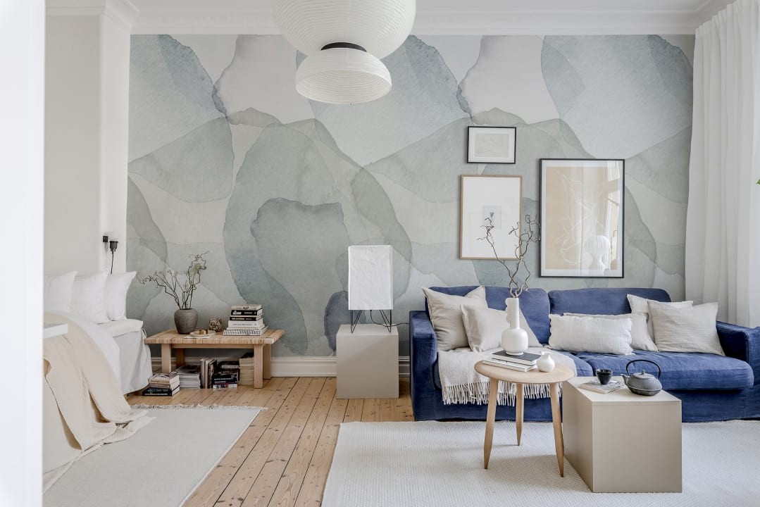 Rebel Walls R18587 Simplicity Petals Sky - mural artystyczny