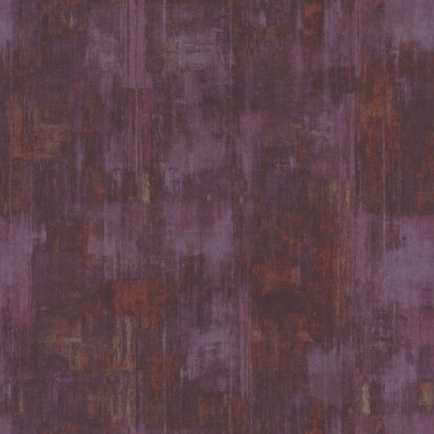 Casadeco 82715583 Nuances Workshop - bordowa tapeta z przecieranym efektem