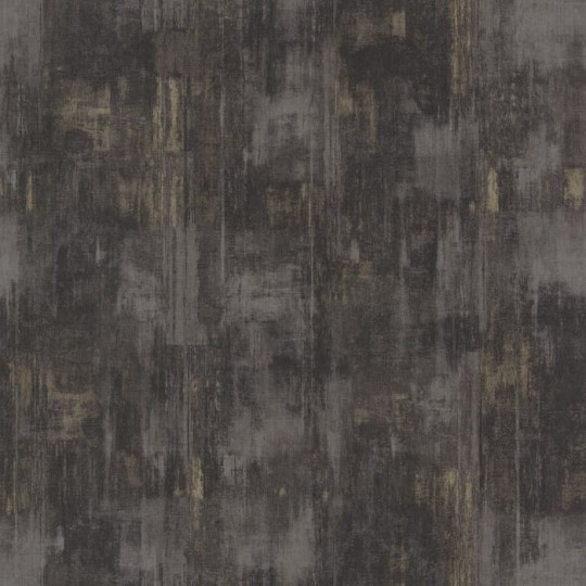Casadeco 82719571 Nuances Workshop - czarna tapeta z przecieranym efektem