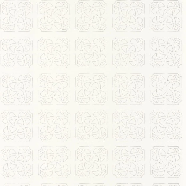 Casadeco 85930271 Botanica Hortus Blanc Taupe - tapeta geometryczna