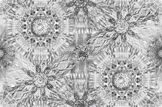 London Art 05MW_1 Marcel Wanders Paris - mural z motywem labiryntu