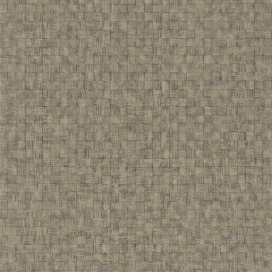 Casadeco 86257333 Ginkgo Damier Vert - tapeta geometryczna