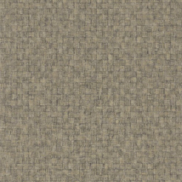Casadeco 86257333 Ginkgo Damier Vert - tapeta geometryczna