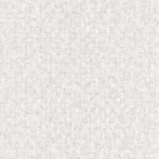 Casadeco 86250121 Ginkgo Damier Blanc Neige - tapeta geometryczna