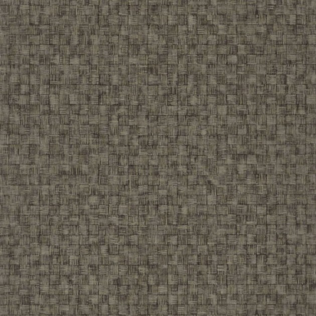 Casadeco 86257520 Ginkgo Damier Vert Kaki - tapeta geometryczna