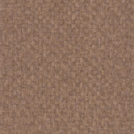 Casadeco 86251414 Ginkgo Damier Beige Ficelle - tapeta geometryczna