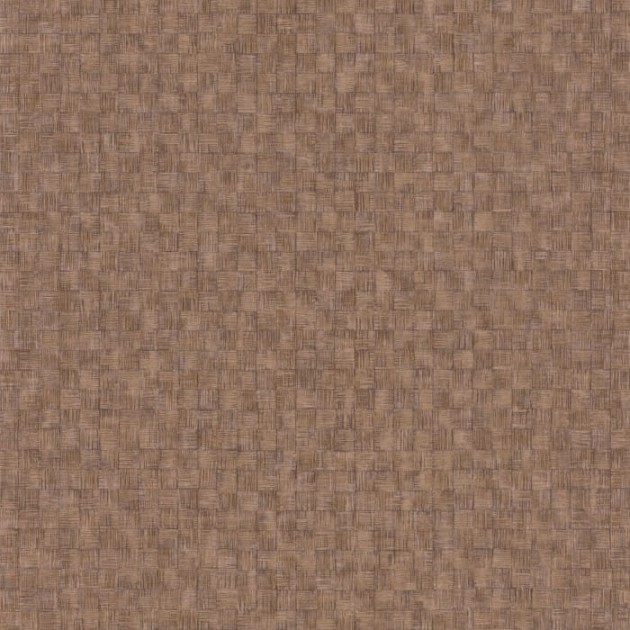 Casadeco 86251414 Ginkgo Damier Beige Ficelle - tapeta geometryczna