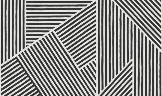 Rebel Walls R19408 More is More Different Directions Black&White - mural w linie