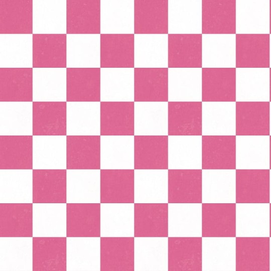 Rebel Walls R19414 More is More Chess Pink - mural w szachownicę