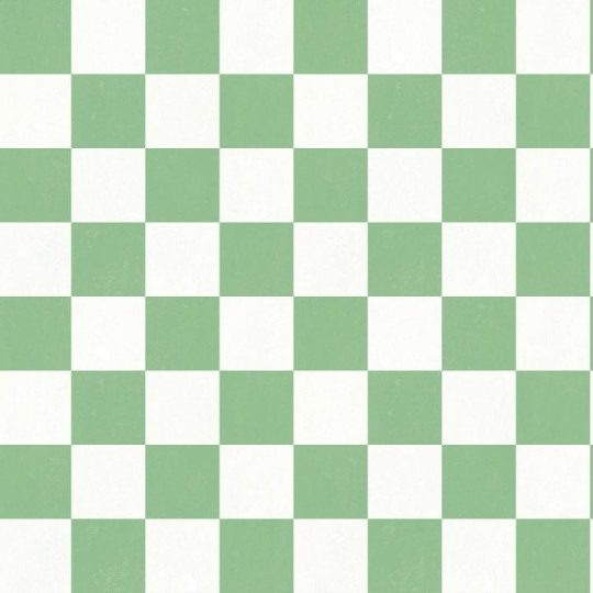 Rebel Walls R19416 More is More Chess Green - mural w szachownicę