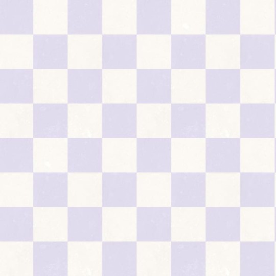 Rebel Walls R19417 More is More Chess Lilac- mural w szachownicę