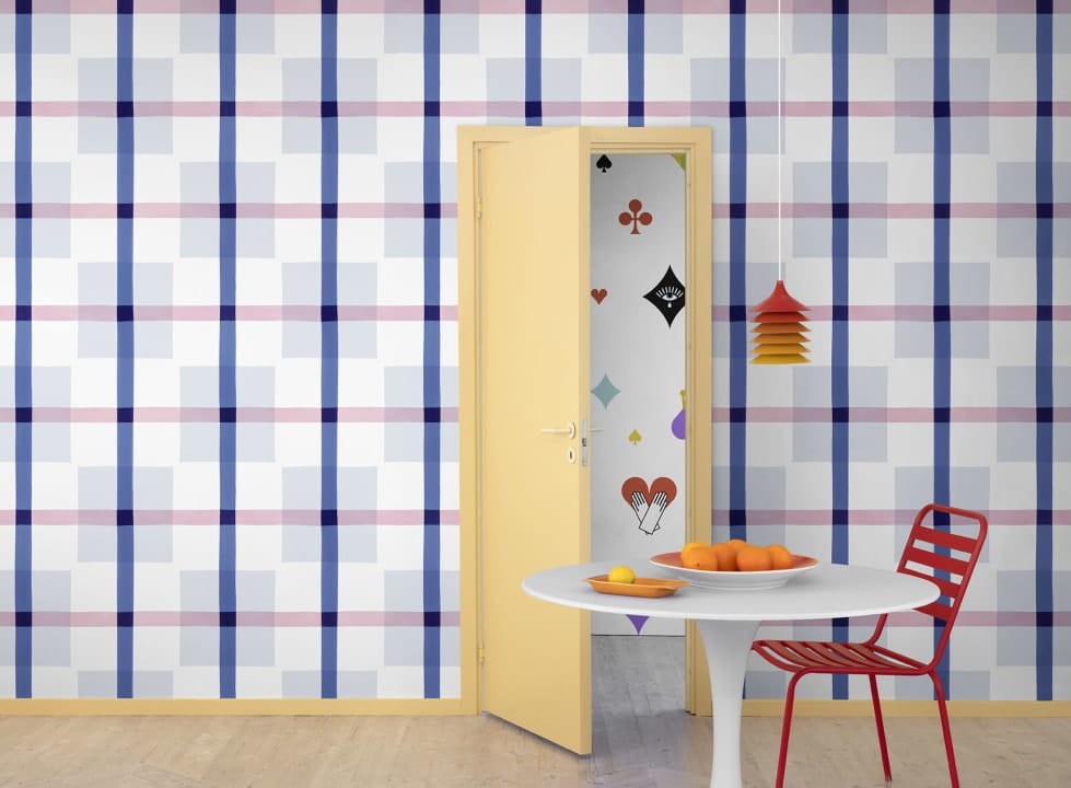 Rebel Walls R19426 More is More Outside The Box Blue&Pink- mural w kratę