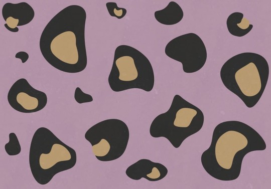 Rebel Walls R19439 More is More Giant Leopard Lilac - mural w panterkę