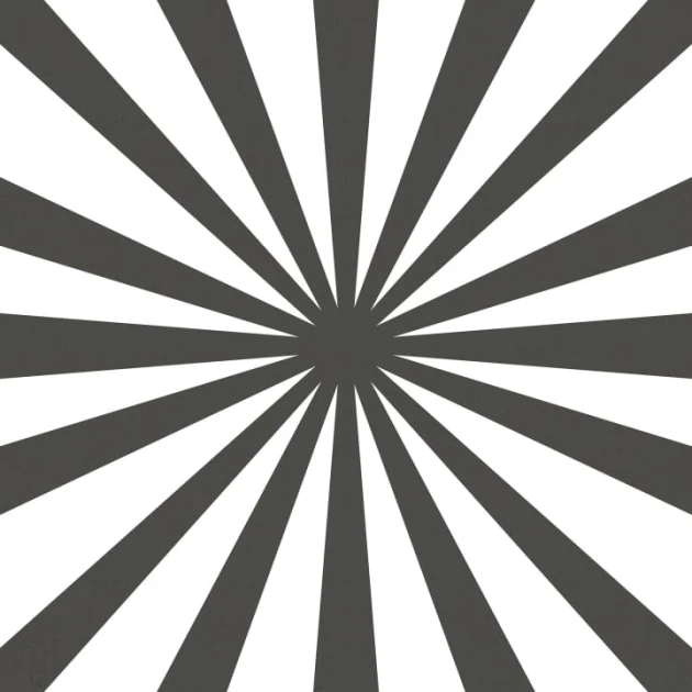 Rebel Walls R19455 More is More Rays Black - mural sufitowy