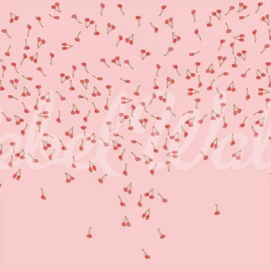 Rebel Walls R19463 More is More Cherry Dice Pink - mural w kostki