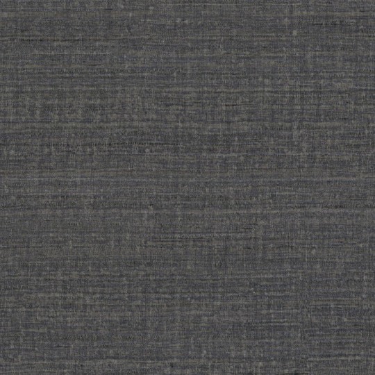 Casamance 74180884 La Soie Shantung - czarna tapeta imitująca tkaninę
