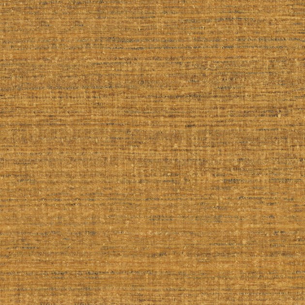 Casamance 74182354 La Soie Shantung - musztardowa tapeta imitująca tkaninę