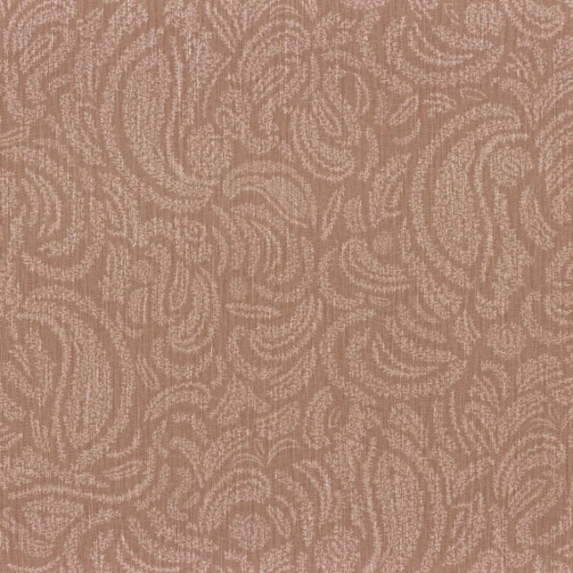 Casamance 74553892 Ceylan Jaipur Terracotta - tapeta w roślinne ornamenty