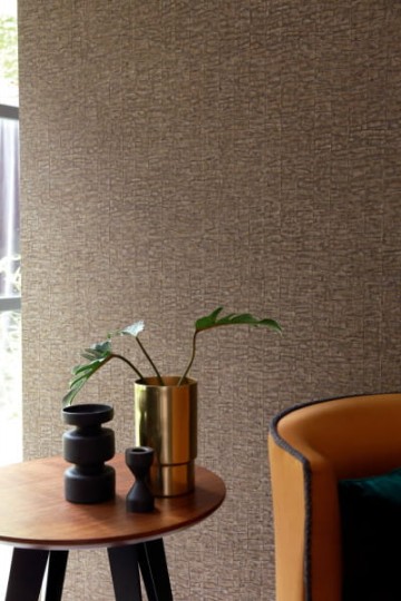 Casamance 74070936 Malanga Caiman - czarna tapeta imitująca skórę gada