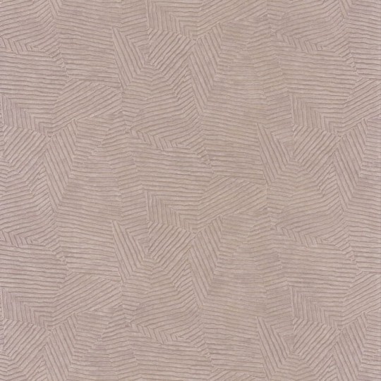 Casamance 74090364 Malanga Soroa Acier - tapeta geometryczna imitująca liście