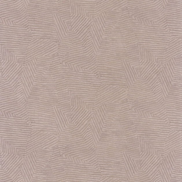 Casamance 74090364 Malanga Soroa Acier - tapeta geometryczna imitująca liście