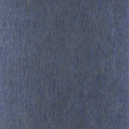 Casamance 74100478 Malanga Poyo Bleu Electrique - tapeta minimalistyczna jodełka