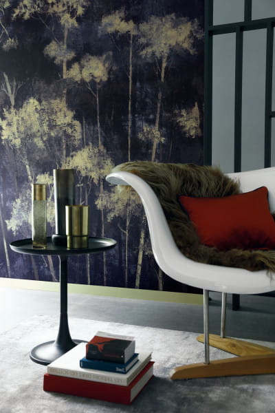 Casamance 74110292 Malanga Selva Gris - mural las