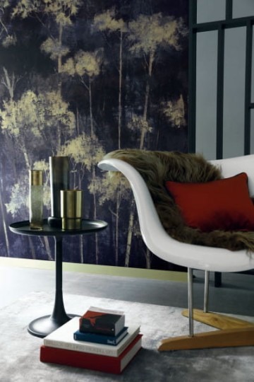 Casamance 74110292 Malanga Selva Gris - mural las