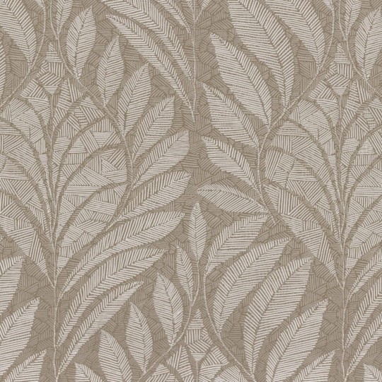 Casamance 74770100 Printemps Viennois Gustav Sable - tapeta liście