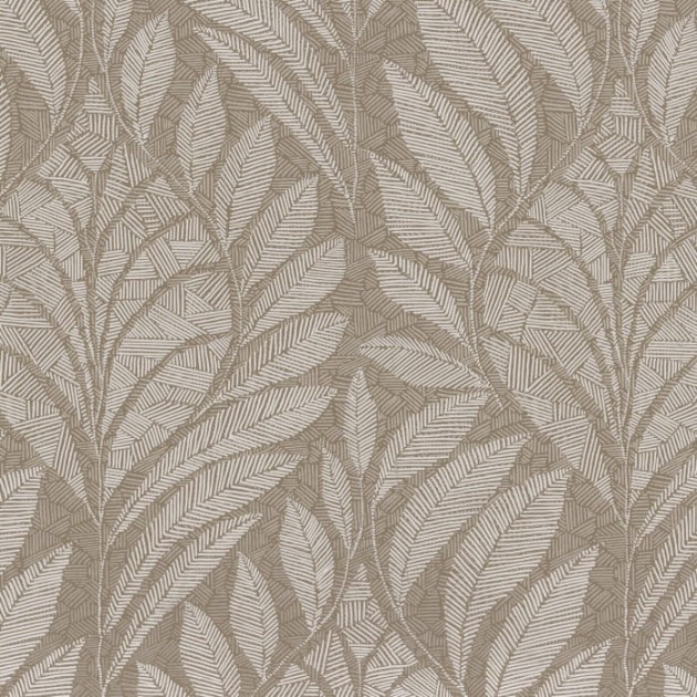 Casamance 74770100 Printemps Viennois Gustav Sable - tapeta liście