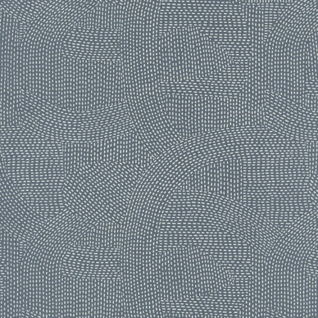 Casamance 74790822 Printemps Viennois Franz Riviere - tapeta o geometrycznym wzorze z kropek