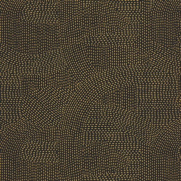 Casamance 74791230 Printemps Viennois Franz Carbone - tapeta o geometrycznym wzorze z kropek