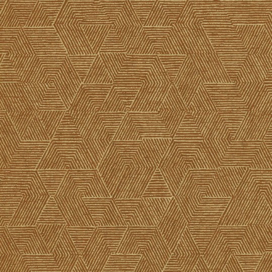 Casamance 74812156 Printemps Viennois Josef Tabac - tapeta geometryczna