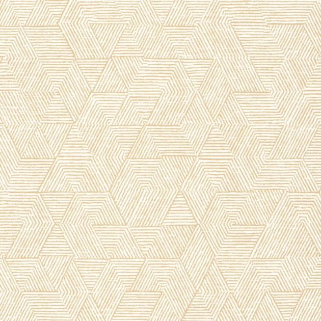 Casamance 74811850 Printemps Viennois Josef Ivoire - tapeta geometryczna
