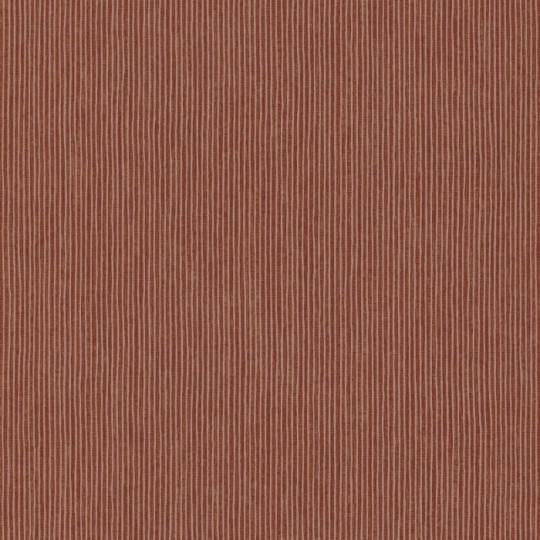 Casamance 74200538 Pampille Sulpice Terracotta - tapeta w minimalistyczne paski