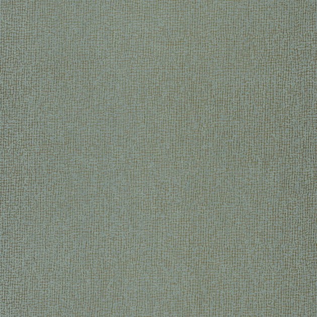 Casamance 74210150 Pampille Vernon Vert D’eau - tapeta o wzorze siatki z metalicznymi elementami