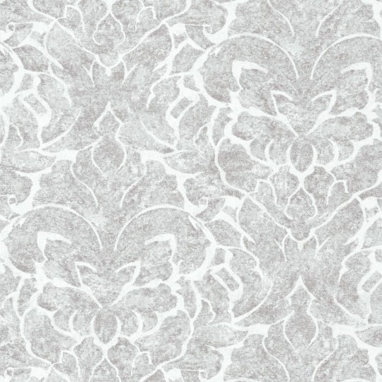 Casamance 74230486 Pampille Lazare Gris Perle - tapeta ornamentalna
