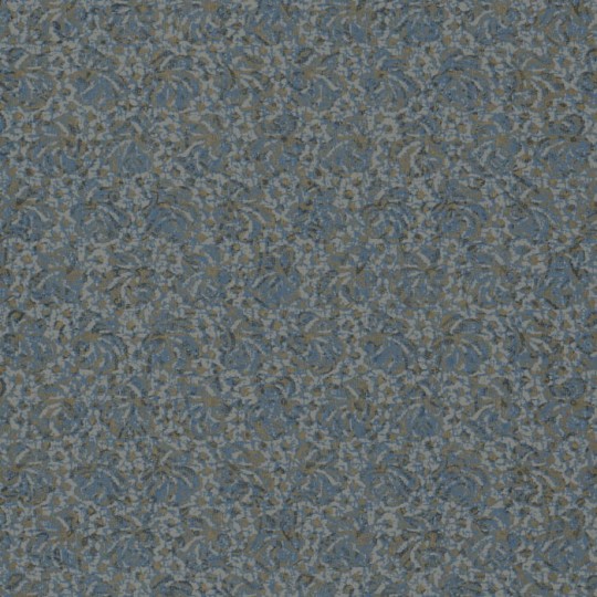 Casamance 74240543 Pampille Belleville Bleu Nuit - tapeta roślinna