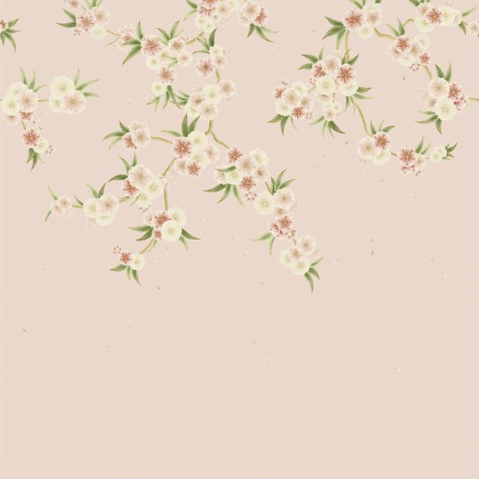 Harlequin 112887 Diane Hill Rosa Blush Pearl/Peony/Meadow - mural z motywem kwiatów wiśni