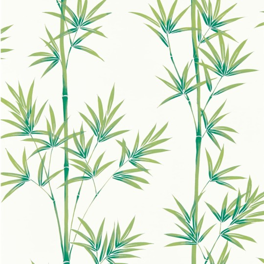 Harlequin 112915 Diane Hill Isabella Porcelain/Bamboo - tapeta z motywem pędów i liści bambusa