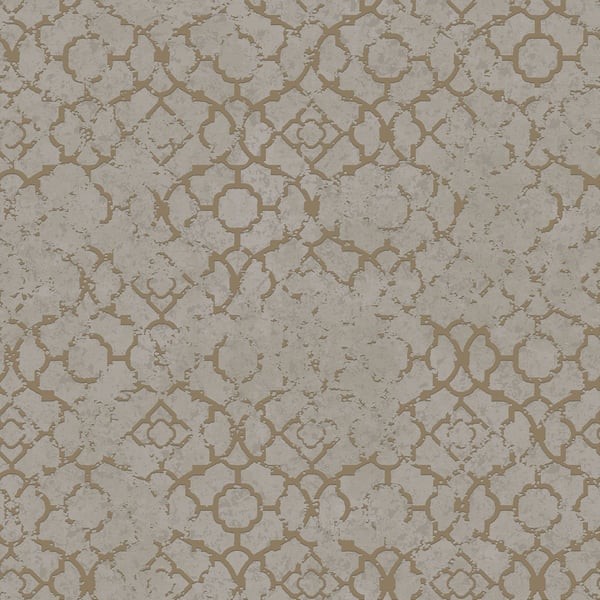 Galerie DWP0246-06 Emporium - tapeta z czteroliściowym nadrukiem w stylu vintage