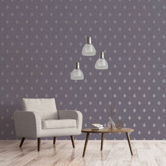 Galerie 7018 Emporium -  minimalistyczna tapeta z motywem mehndi