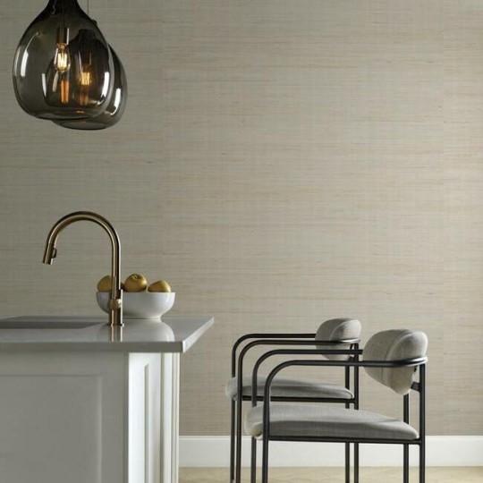 York OS4321 Candice Olson Modern Nature 2 Metallic Jute - tapeta z motywem jutowej tkaniny